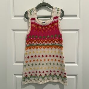 GAP Multicolor Knit Kids Dress